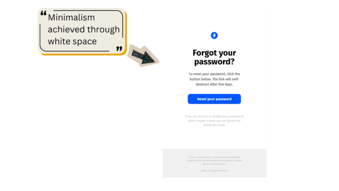 How to design transactional emails: single column layout